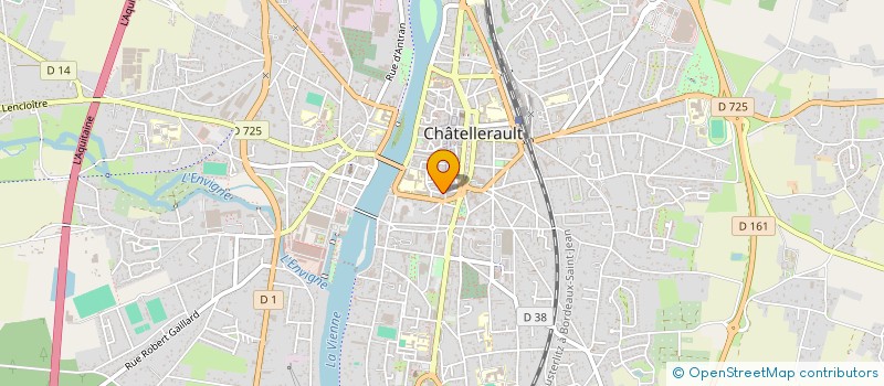 localisation de l'entreprise MONSIEUR ETIENNE BARILLOT  CHATELLERAULT