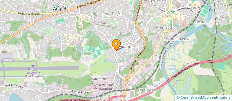 localisation de l'entreprise MONSIEUR ETIENNE BARON  ANGLET