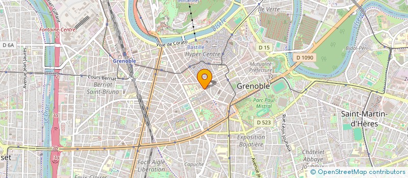 localisation de l'entreprise MONSIEUR ETIENNE BASTIEN MONNET à GRENOBLE