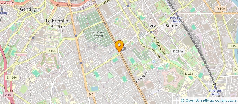 localisation de l'entreprise MONSIEUR ETIENNE BAUSSAN à IVRY-SUR-SEINE