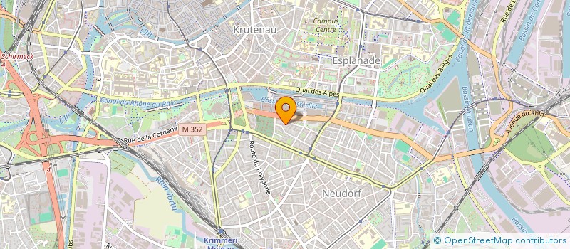 localisation de l'entreprise MONSIEUR ETIENNE BAYART à STRASBOURG