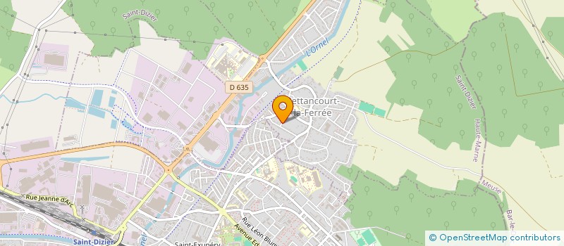 localisation de l'entreprise MONSIEUR ETIENNE BAZARD à BETTANCOURT-LA-FERREE