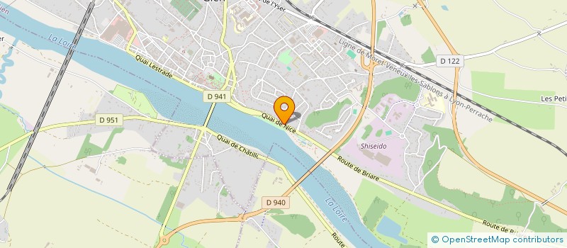 localisation de l'entreprise MONSIEUR ETIENNE BEDU à GIEN