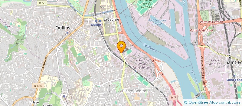 localisation de l'entreprise MONSIEUR ETIENNE BELDA  OULLINS-PIERRE-BENITE