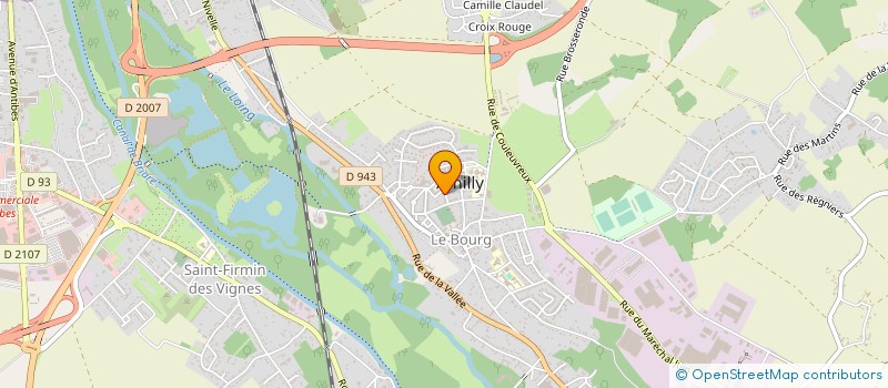 localisation de l'entreprise MONSIEUR ETIENNE BELLANGER à AMILLY