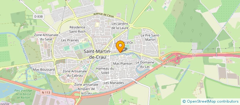 localisation de l'entreprise MONSIEUR ETIENNE BELTRANDO à SAINT-MARTIN-DE-CRAU
