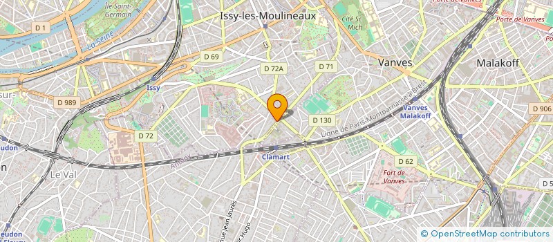 localisation de l'entreprise MONSIEUR ETIENNE BERANGER à ISSY-LES-MOULINEAUX