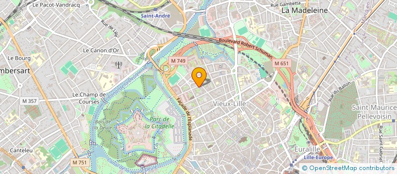localisation de l'entreprise MONSIEUR ETIENNE BERGOT à LILLE
