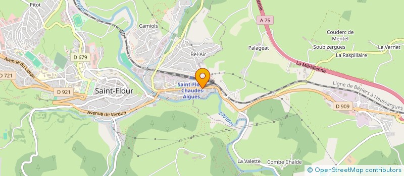 localisation de l'entreprise MONSIEUR ETIENNE BERTHET à SAINT-FLOUR