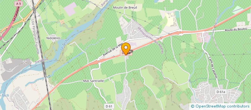 localisation de l'entreprise MONSIEUR ETIENNE BES à MONTESQUIEU-DES-ALBERES