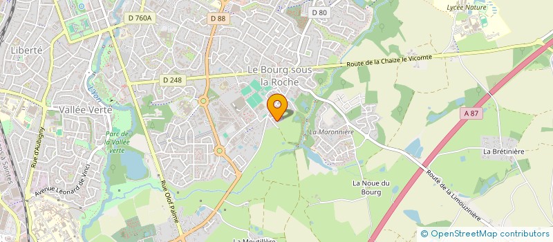 localisation de l'entreprise MONSIEUR ETIENNE BLANCARD à LA ROCHE-SUR-YON