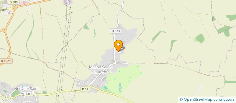 localisation de l'entreprise MONSIEUR ETIENNE BLUTTE  MESNIL-SAINT-LAURENT