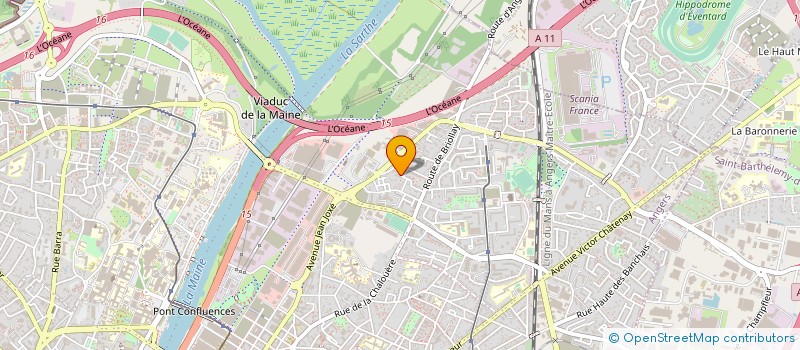 localisation de l'entreprise MONSIEUR ETIENNE BODI à ANGERS