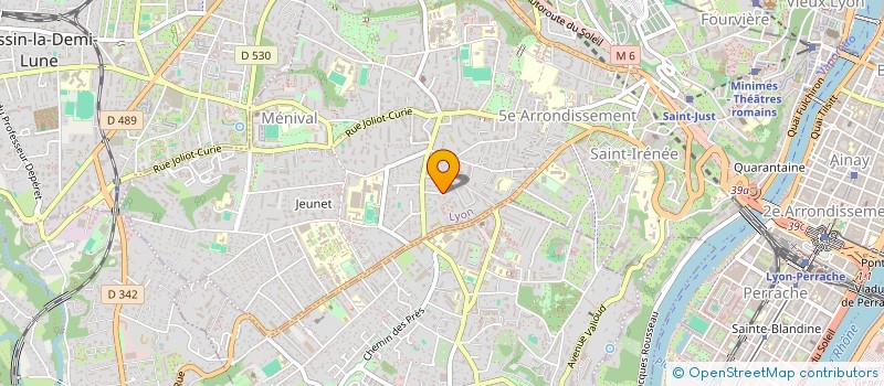 localisation de l'entreprise MONSIEUR ETIENNE BONELLI à LYON