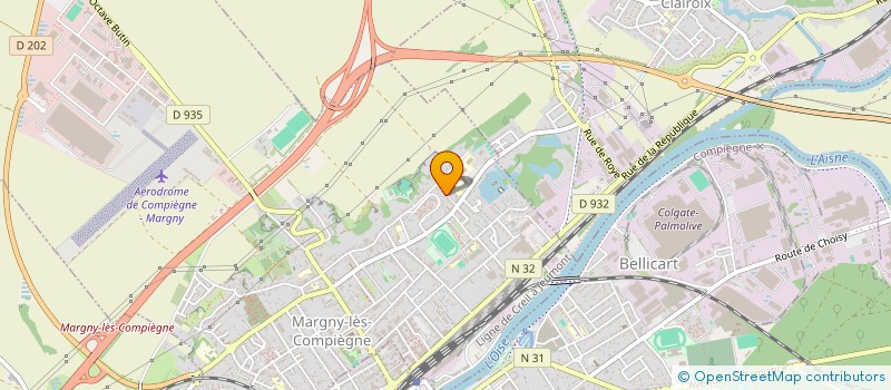 localisation de l'entreprise MONSIEUR ETIENNE BONNANCY  MARGNY-LES-COMPIEGNE