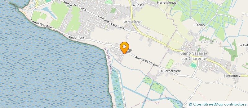 localisation de l'entreprise MONSIEUR ETIENNE BONNEVILLE  PORT-DES-BARQUES