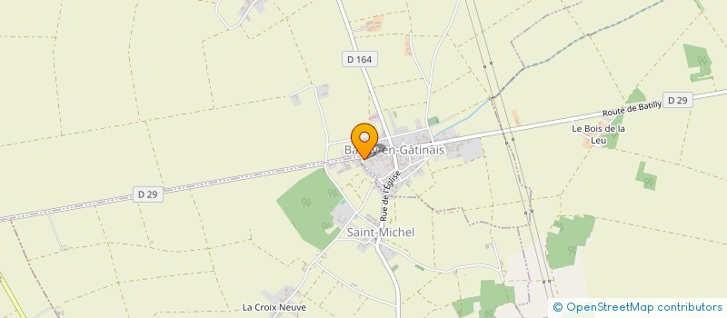 localisation de l'entreprise MONSIEUR ETIENNE BONNOT à BATILLY-EN-GATINAIS