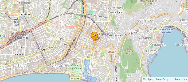 localisation de l'entreprise MONSIEUR ETIENNE BORGELLA à NICE