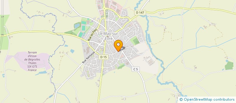 localisation de l'entreprise MONSIEUR ETIENNE BOSSELUT  LE MAY-SUR-EVRE