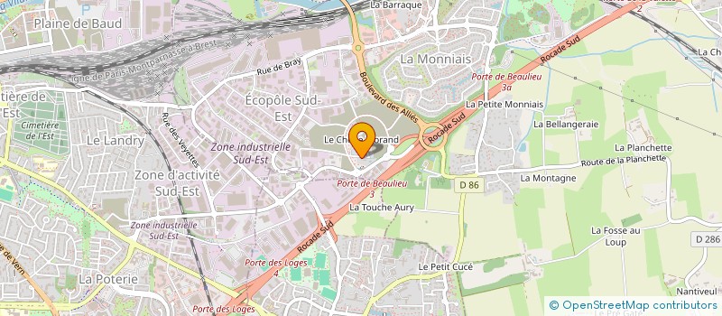 localisation de l'entreprise MONSIEUR ETIENNE BOSSUT à CESSON-SEVIGNE