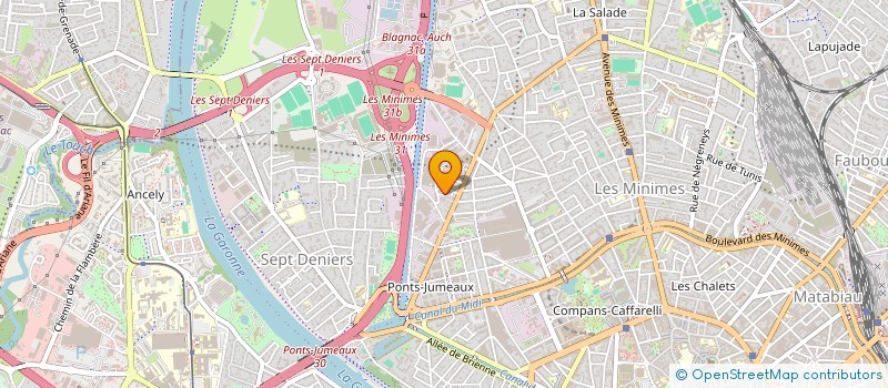 localisation de l'entreprise MONSIEUR ETIENNE BOULARAND à TOULOUSE