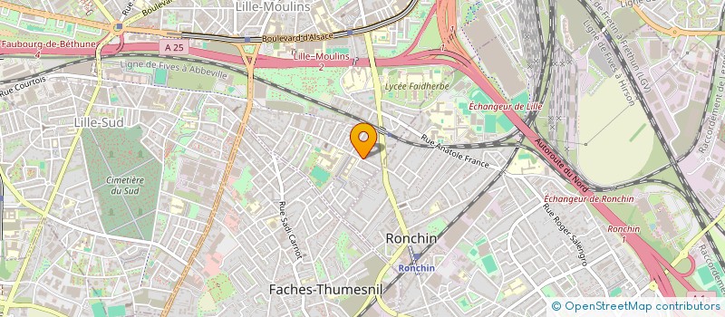 localisation de l'entreprise MONSIEUR ETIENNE BOULESTIN à LILLE