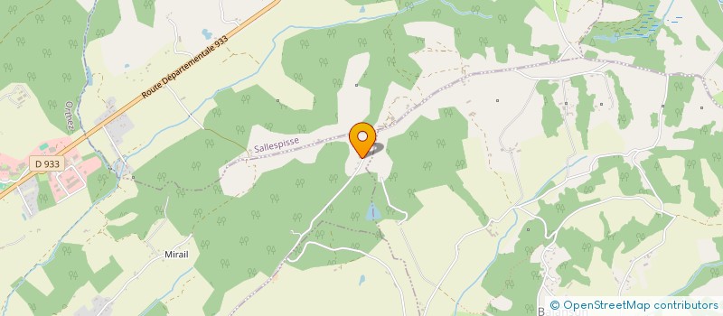 localisation de l'entreprise MONSIEUR ETIENNE BRANA  ORTHEZ