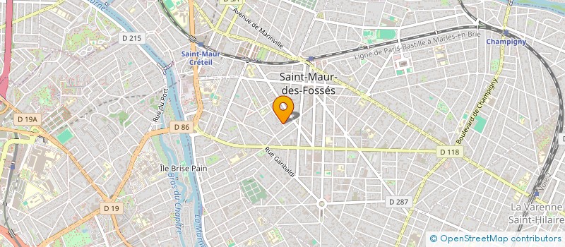 localisation de l'entreprise MONSIEUR ETIENNE BREY à SAINT-MAUR-DES-FOSSES