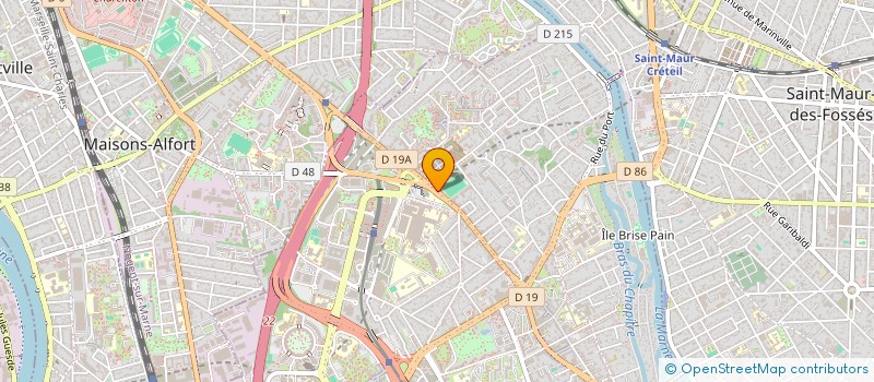 localisation de l'entreprise MONSIEUR ETIENNE BRIDEL  CRETEIL