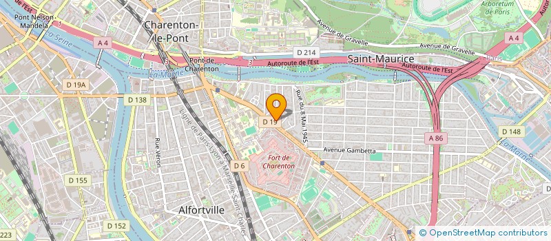 localisation de l'entreprise MONSIEUR ETIENNE BRILLET à MAISONS-ALFORT