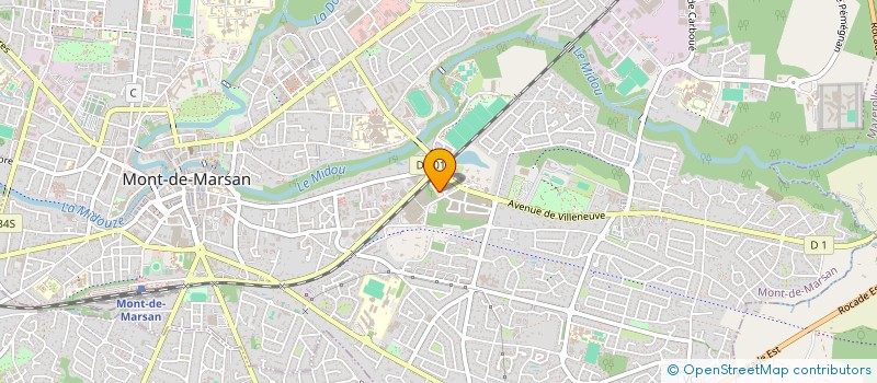 localisation de l'entreprise MONSIEUR ETIENNE BROOKE  MONT-DE-MARSAN