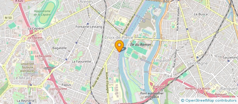 localisation de l'entreprise MONSIEUR ETIENNE CADET à TOULOUSE
