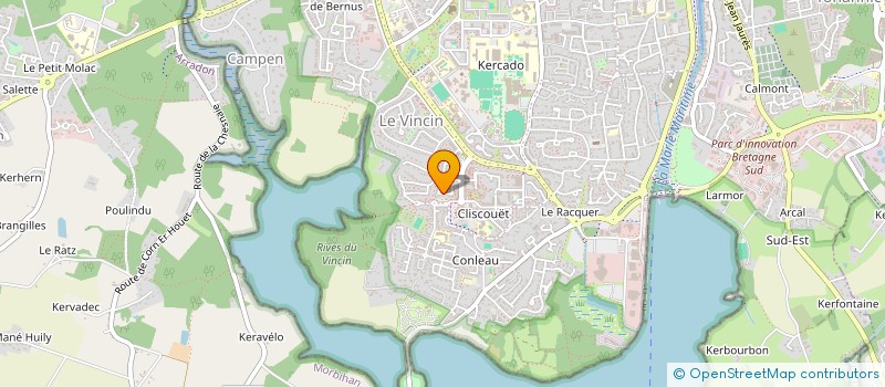 localisation de l'entreprise MONSIEUR ETIENNE CAIGNARD à VANNES