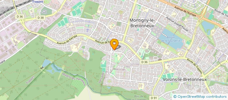 localisation de l'entreprise MONSIEUR ETIENNE CALAIS à MONTIGNY-LE-BRETONNEUX
