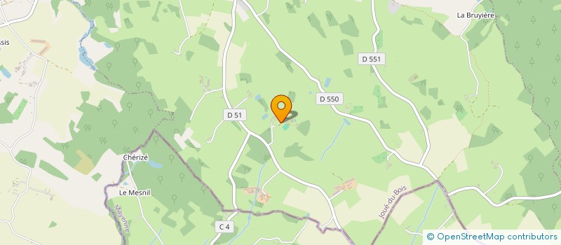 localisation de l'entreprise MONSIEUR ETIENNE CALLEJA à JOUE-DU-BOIS
