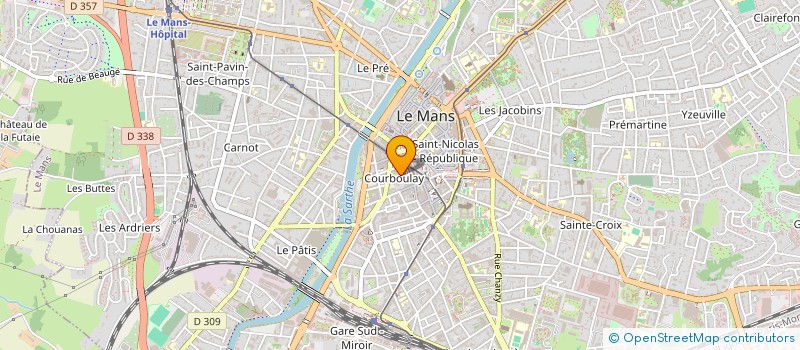localisation de l'entreprise MONSIEUR ETIENNE CAMARA à LE MANS
