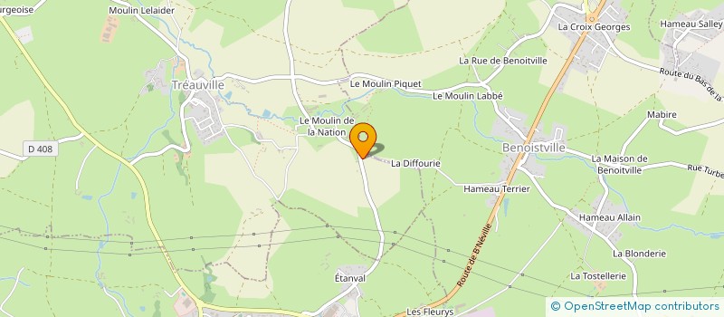 localisation de l'entreprise MONSIEUR ETIENNE CAPELLE à TREAUVILLE