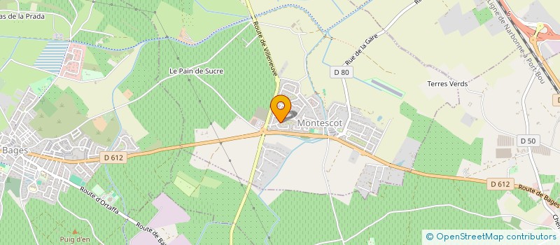 localisation de l'entreprise MONSIEUR ETIENNE CARBASSE  MONTESCOT