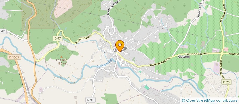 localisation de l'entreprise MONSIEUR ETIENNE CAROW  LA MOTTE