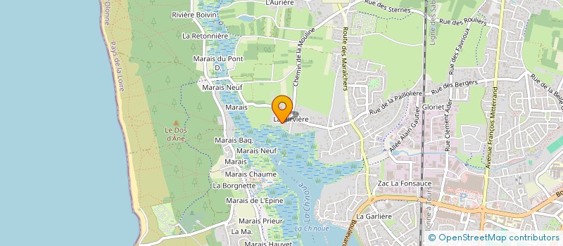 localisation de l'entreprise MONSIEUR ETIENNE CARRA à LES SABLES D'OLONNE