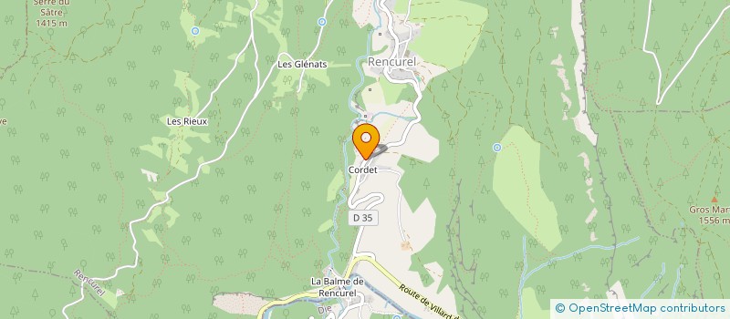 localisation de l'entreprise MONSIEUR ETIENNE CASSET  RENCUREL