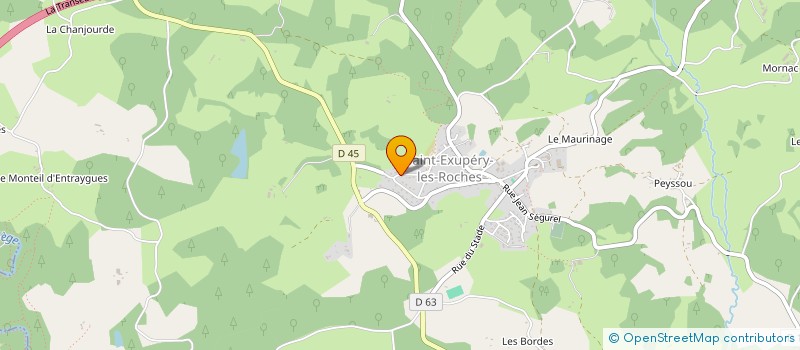 localisation de l'entreprise MONSIEUR ETIENNE CELLE à SAINT-EXUPERY-LES-ROCHES