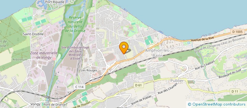 localisation de l'entreprise MONSIEUR ETIENNE CHAMOUILLET  FETERNES