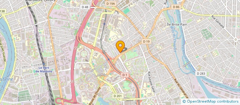 localisation de l'entreprise MONSIEUR ETIENNE CHAMPAGNE  CRETEIL