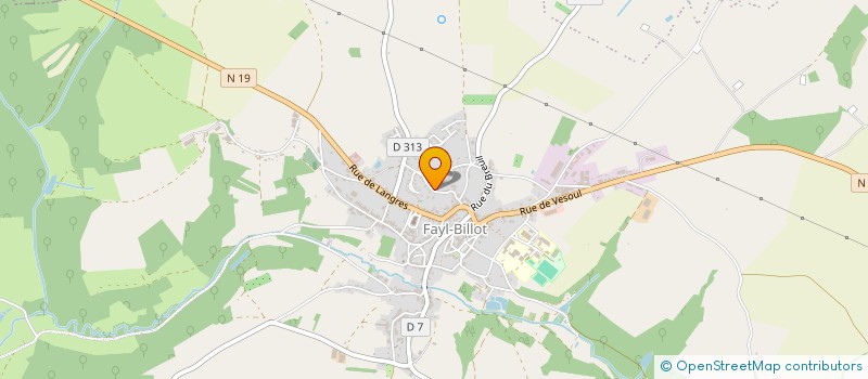 localisation de l'entreprise MONSIEUR ETIENNE CHAMPOUILLON à FAYL-BILLOT