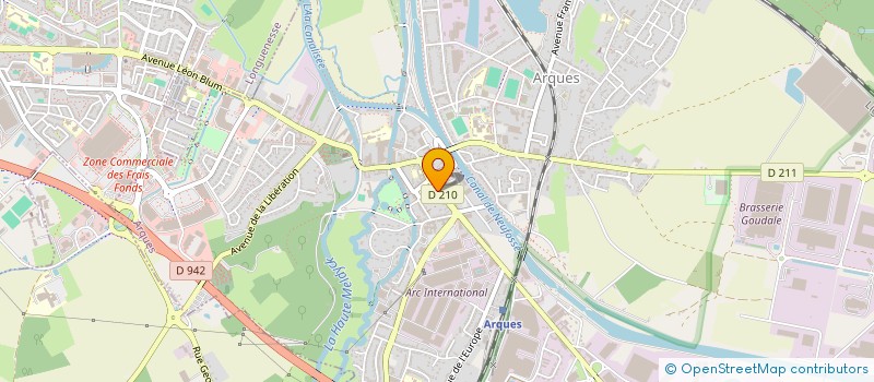 localisation de l'entreprise MONSIEUR ETIENNE CHARLET  ARQUES