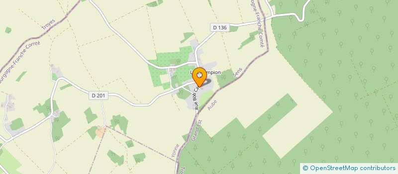 localisation de l'entreprise MONSIEUR ETIENNE CHARLOIS  BURS-EN-OTHE