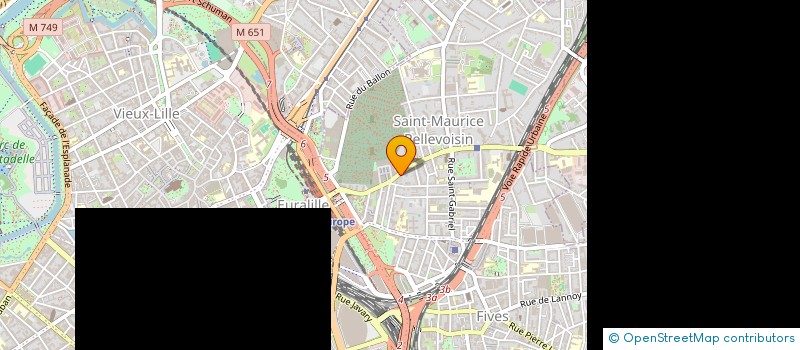 localisation de l'entreprise MONSIEUR ETIENNE CHEVALIER à LILLE