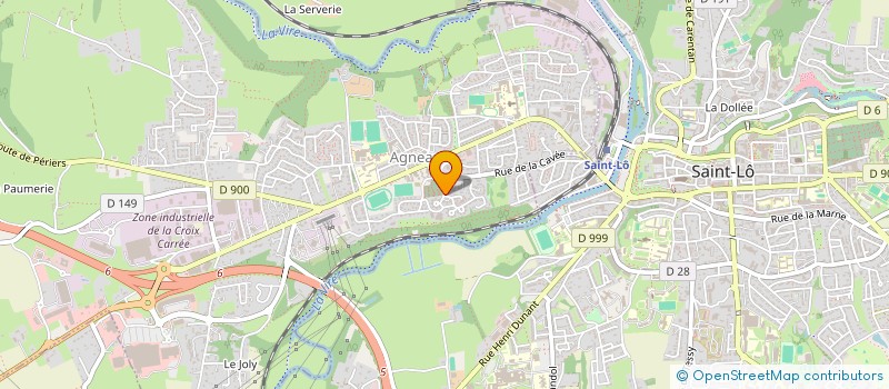 localisation de l'entreprise MONSIEUR ETIENNE CHOISY  AGNEAUX