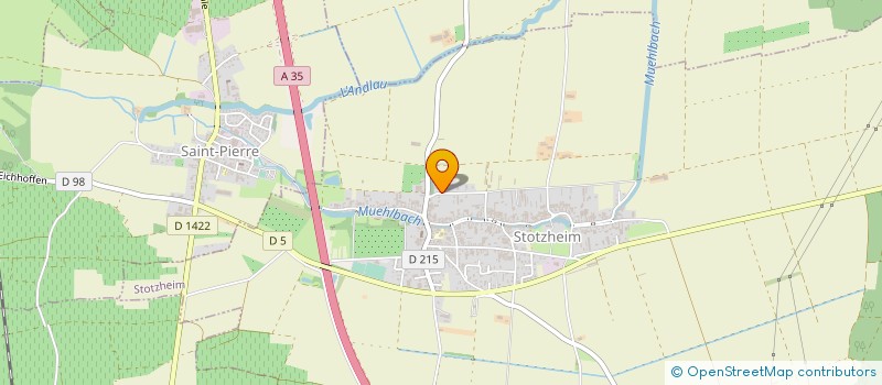 localisation de l'entreprise MONSIEUR ETIENNE CHRISTEN  STOTZHEIM